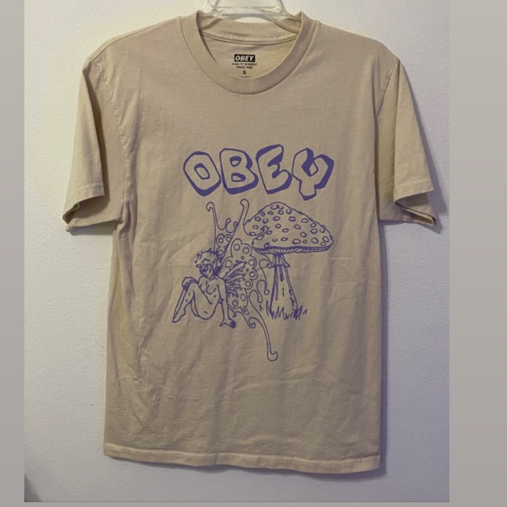 pacsun obey graphic tee